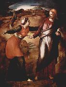 Jacopo Pontormo Noli me tangere. oil